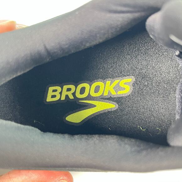Brooks Adrenaline GTS 24 Black Yellow Running Shoes 1104381D033 Men\'s Size 9.5 main image 8